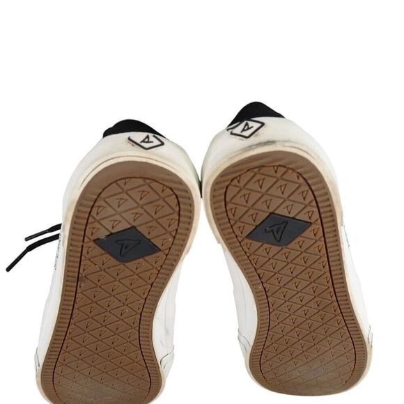 Sperry Shoes Womens 8 Sneakers Athletic Casual Soletide Leather Black Lace Up - Picture 10 of 12